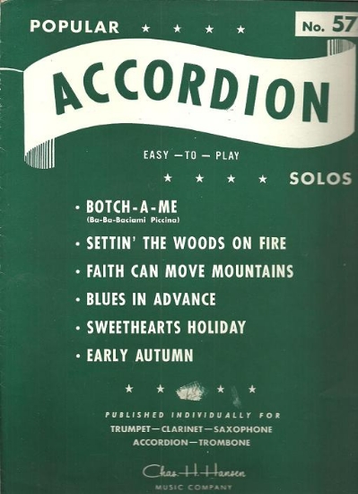 Picture of Popular Accordion Solos No. 57