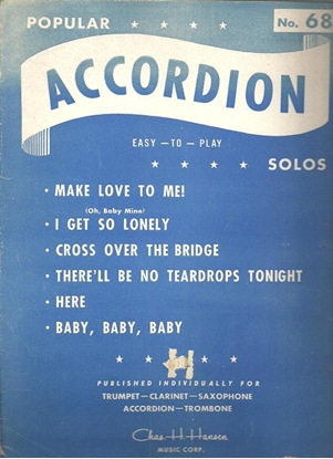 Picture of Popular Accordion Solos No. 68, accordion songbook