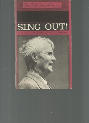 Picture of Sing Out, The Folk Song Magazine Vol. 13 No. 2, April - May 1963, featuring Horton Barker