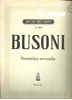 Picture of Sonatina Seconda, Ferruccio Busoni, piano solo