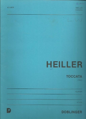 Picture of Toccata, Anton Heiller, piano solo