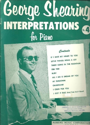 Picture of George Shearing, Interpretations for Piano No. 4
