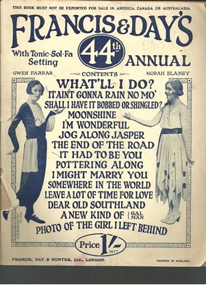Picture of Francis & Day's 44th Annual Songbook