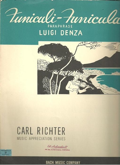Picture of Funiculi-Funicula, Luigi Denza, piano solo paraphrase by Carl Richter