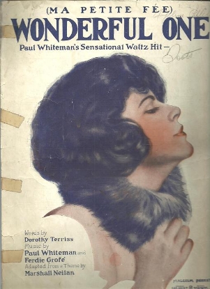 Picture of Wonderful One (Ma Petite Fee/ Fille), Paul Whiteman/ Ferde Grofe/ Dorothy Terriss, sheet music