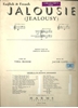 Picture of Jalousie (Jealousy), Vera Bloom/ Emelia Renaud/ Jacob Gade, low voice solo