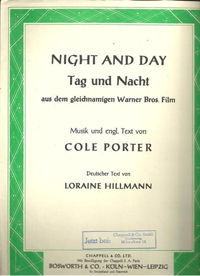 Picture of Tag und nacht, Night and Day, Cole Porter