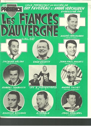 Picture of Les fiances d'auvergne, Guy Favereau & Andre Verchuren