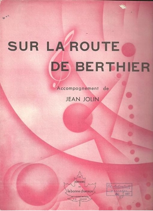 Picture of Sur la route de berthier, arr. Jean Jolin, French Canadian folk song