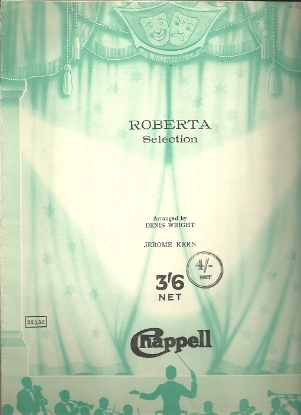 Picture of Roberta, Jerome Kern, arr. Denis Wright,  piano solo selections 