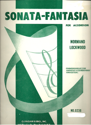 Picture of Sonata-Fantasia, Normand Lockwood, accordion solo
