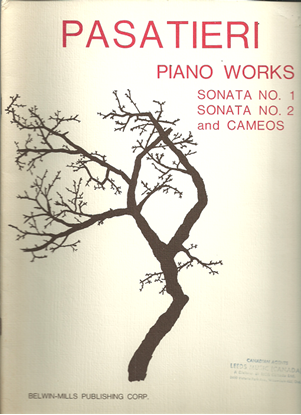 Picture of Pasatieri Piano Works, piano solo songbook