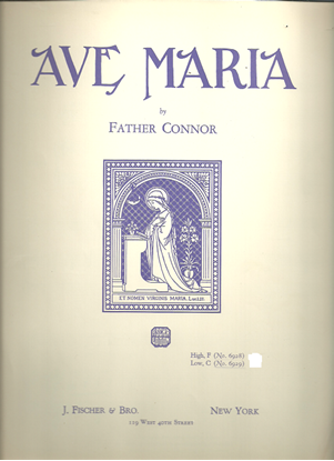 Picture of Ave Maria, Father Connor, low voice solo