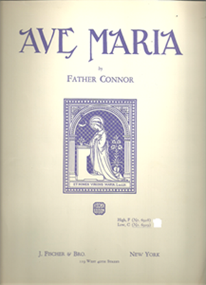 Picture of Ave Maria, Father Connor, high voice solo