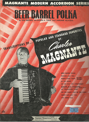 Picture of Beer Barrel Polka, V. Timm & J. Vejvoda, arr. Charles Magnante for accordion solo
