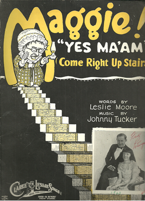Picture of Maggie(Yes Ma'am)Come Right Upstairs, Leslie Moore & Johnny Tucker