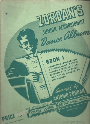 Picture of Zordan's Junior Accordionist Dance Album Book 1, Antonio Zordan