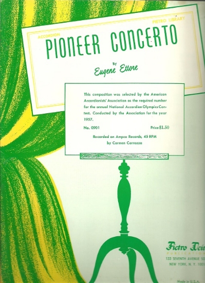 Picture of Pioneer Concerto, Eugene Ettore, accordion solo