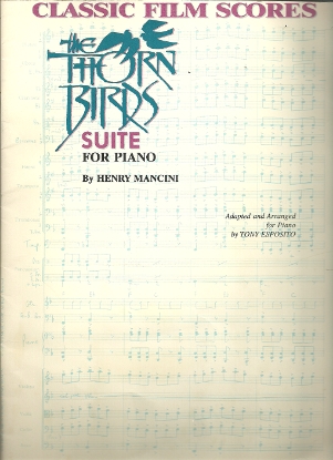 Picture of The Thorn Birds Suite for Piano, Henry Mancini, arr. Tony Esposito