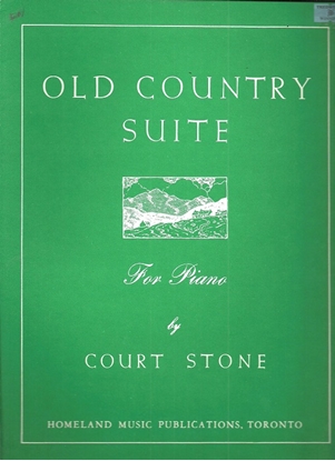 Picture of Old Country Suite, Court Stone, piano solo 
