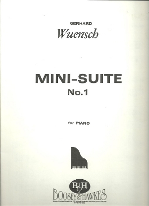 Picture of Mini-Suite No. 1, Gerhard Wuensch, piano solo 