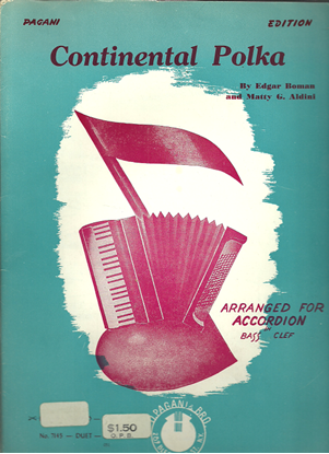 Picture of Continental Polka, Edgar Roman & Matty G. Aldini, accordion duet