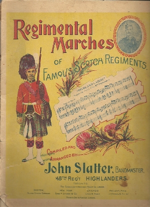 Picture of Regimental Marches of Famous Scotch Regiments, piano solo 
