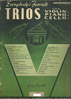 Picture of Everybody's Favorite Series No. 53, Trios for Violin, Piano, Cello, EFS53