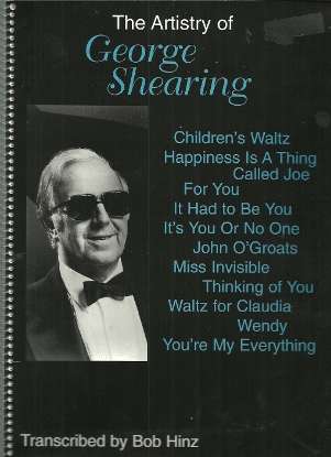 Picture of George Shearing.....The Artistry of, transcr. Bob Hinz