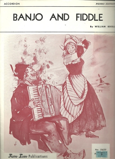 Picture of Banjo and Fiddle, William Kroll, arr. D. Desiderio, accordion solo