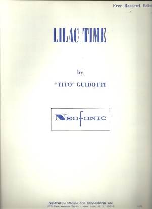Picture of Lilac Time, Tito Guidotti, free bass  accordion solo