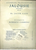 Picture of Jalousie, Jacob Gade, arr. Roberto Carreno, accordion solo