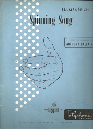 Picture of Spinning Song, Ellmenreich, arr. A. Galla-Rini, accordion solo 