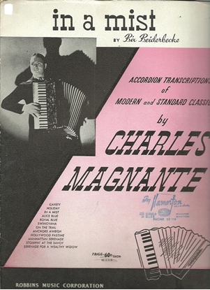 Picture of In a Mist, Bix Beiderbecke, arr. Charles Magnante, accordion solo 