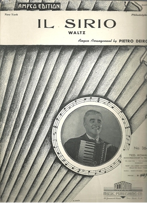 Picture of Il Sirio (Waltz), Pietro Deiro, accordion solo
