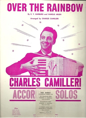 Picture of Over the Rainbow, E. Y. Harburg & Harold Arlen, arr. Charles Camilleri, accordion solo
