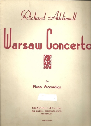 Picture of Warsaw Concerto, Richard Addinsell, arr. Charles Nunzio, accordion solo