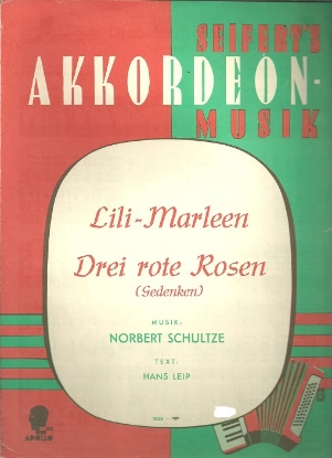 Picture of Lili Marleen & Drei rote Rosen, Hans Leip & Norbert Schultze, arr. Peter Fries