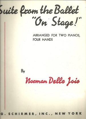 Picture of Suite from the Ballet "On Stage", Norman Dello Joio, piano duo