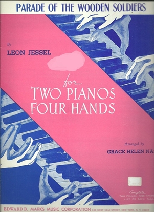 Picture of Parade of the Wooden Soldiers, Leon Jessel, arr. Grace Helen Nash, piano duo