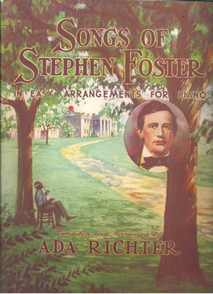 Picture of Songs of Stephen Foster, arr. for easy piano by Ada Richter