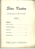Picture of Stan Kenton Originals for Piano, piano solo songbook