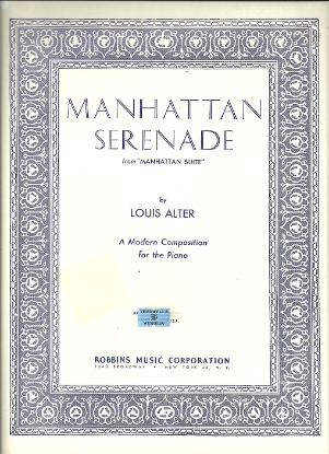 Picture of Manhattan Serenade, Louis Alter