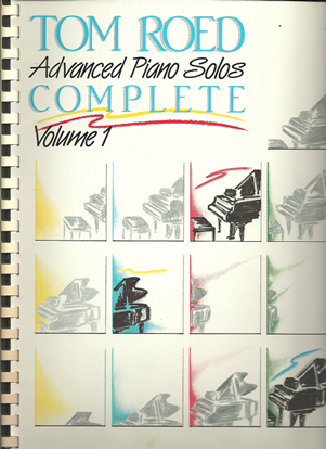 Picture of Tom Roed Advanced Piano Solos Songbook, Complete Volume 1