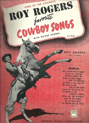 Picture of Roy Rogers, King of the Cowboys, Favorite Cowboy Songs