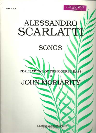 Picture of Alessandro Scarlatti Songs, ed. John Moriarity, high voice 