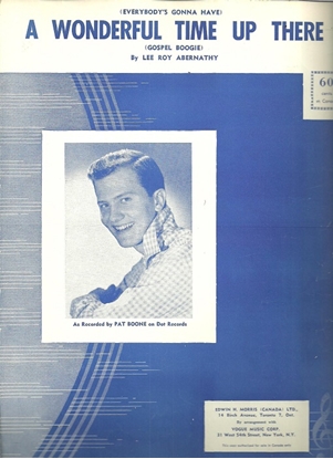 Picture of A Wonderful Time Up There, Lee Roy Abernathy, recorded by Pat Boone