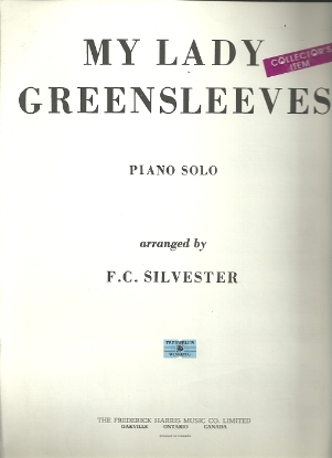 Picture of My Lady Greensleeves, arr. F. C. Silvester