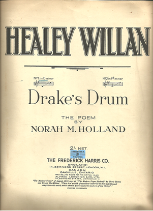 Picture of Drake's Drum, Healey Willan, low voice solo
