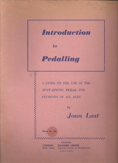 Picture of Introduction to Pedalling, Joan Last